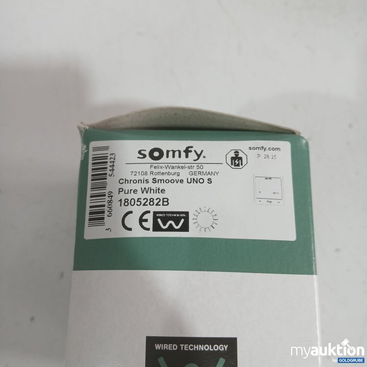 Artikel Nr. 989592 Artikel Nr. 989592: Somfy Chronis Smoove Uno S Pure white 1805282B
