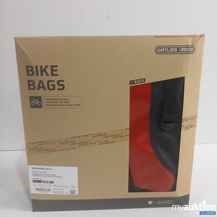 Artikel Nr. 465593 Artikel Nr. 465593: Ortlieb Bike-Packer Fahrradtaschen QL2.1 red-black F2601