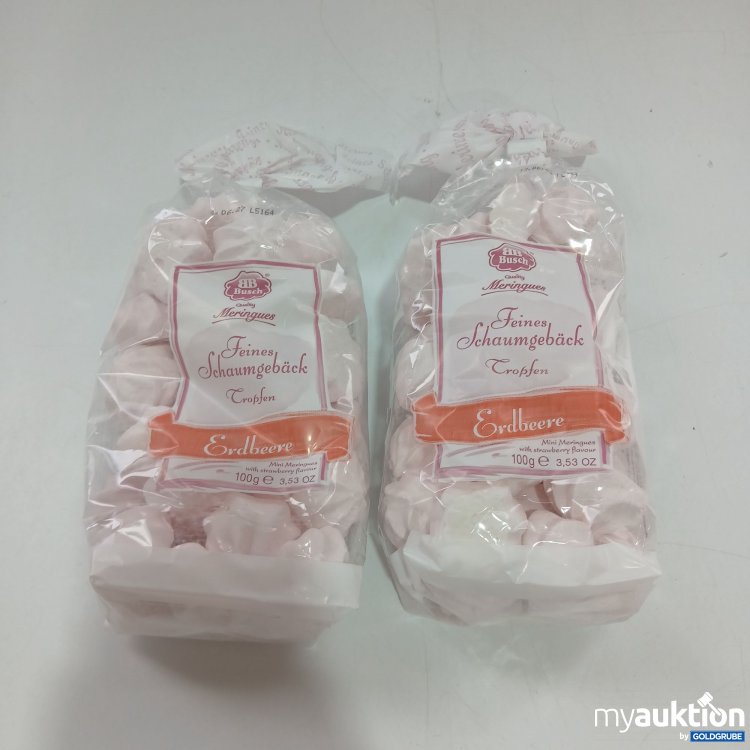 Artikel Nr. 770593: BB Feines Schaumgebäck Cropfen Erdbeere 2x100g