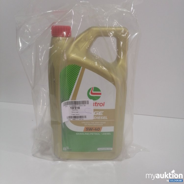 Artikel Nr. 778593 Artikel Nr. 778593: Castrol Edge Motoröl 5W-40 5l