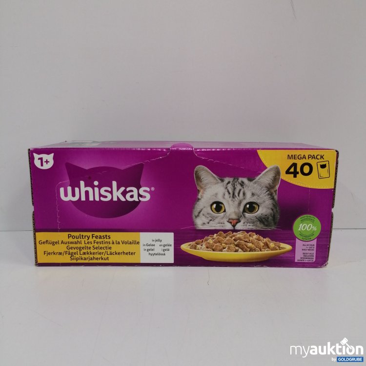 Artikel Nr. 847593: Whiskas Mega Pack Geflügel Auswahl 40x85g