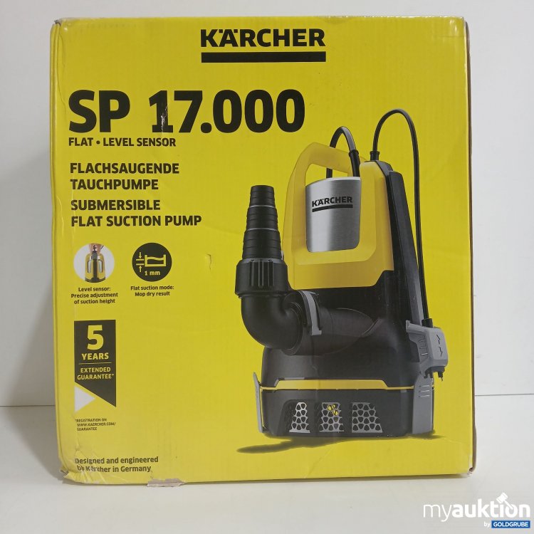 Artikel Nr. 855593 Artikel Nr. 855593: Kärcher Flachsaugende Tauchpumpe SP17.000