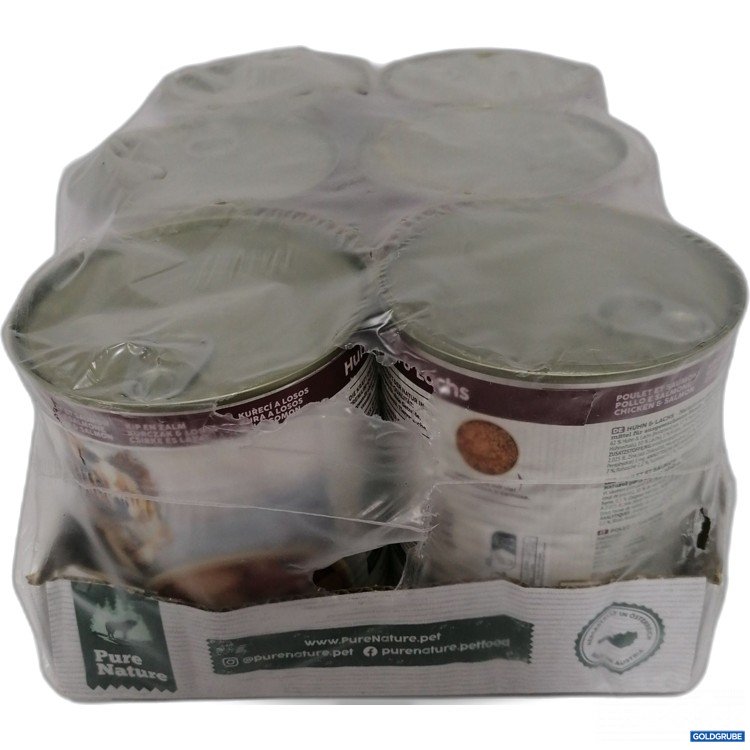 Artikel Nr. 888593: Pure Nature Hundefutter Huhn & Lachs 6x800g