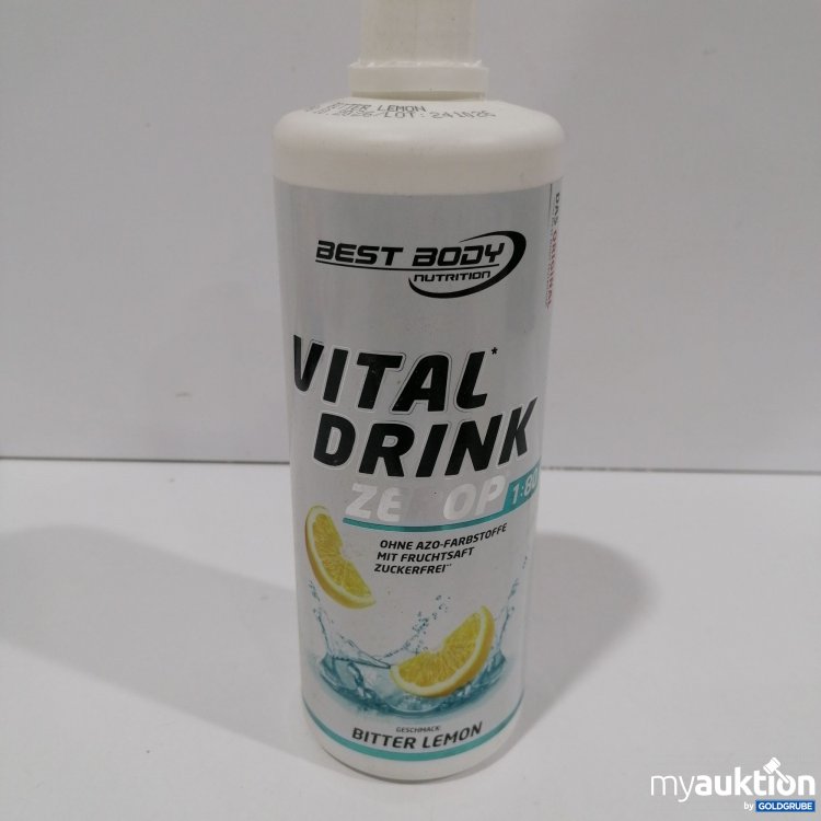 Artikel Nr. 896593 Artikel Nr. 896593: Beat Body nutrition Vital Drink Zero Bitter Lemon 1l