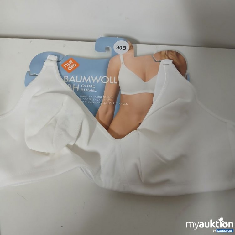Artikel Nr. 920593: nur die Baumwoll BH ohne Bügel 90B