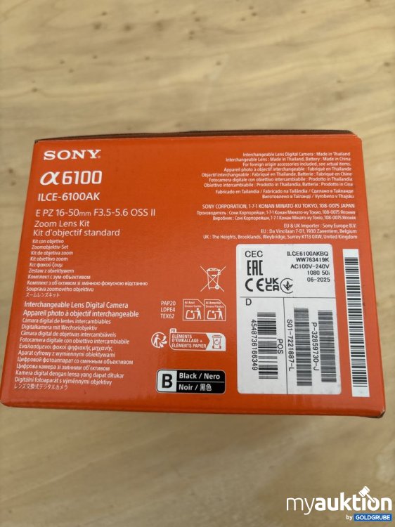 Artikel Nr. 921593: Sony α6100 E PZ 16-50mm F3.5-5.6 OSS II