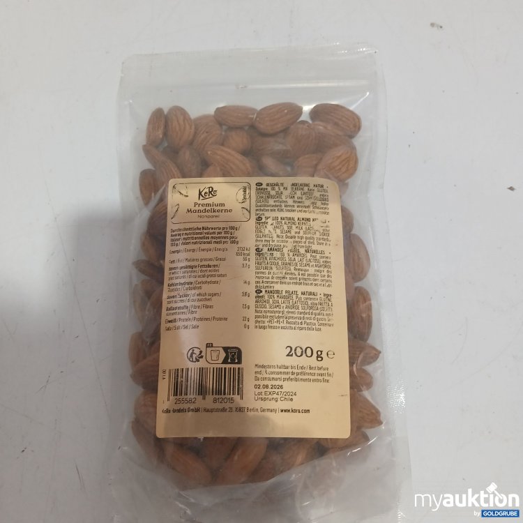 Artikel Nr. 969593: Koro Premium Mandelkerne 200g 