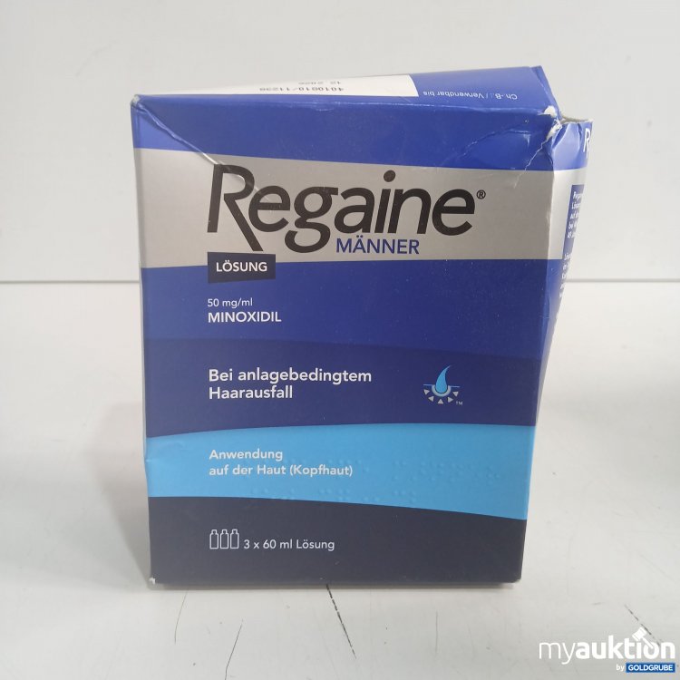 Artikel Nr. 998593 Artikel Nr. 998593: Regaine Männer Lösung bei anlagebedingtem Haarausfall 3x60ml