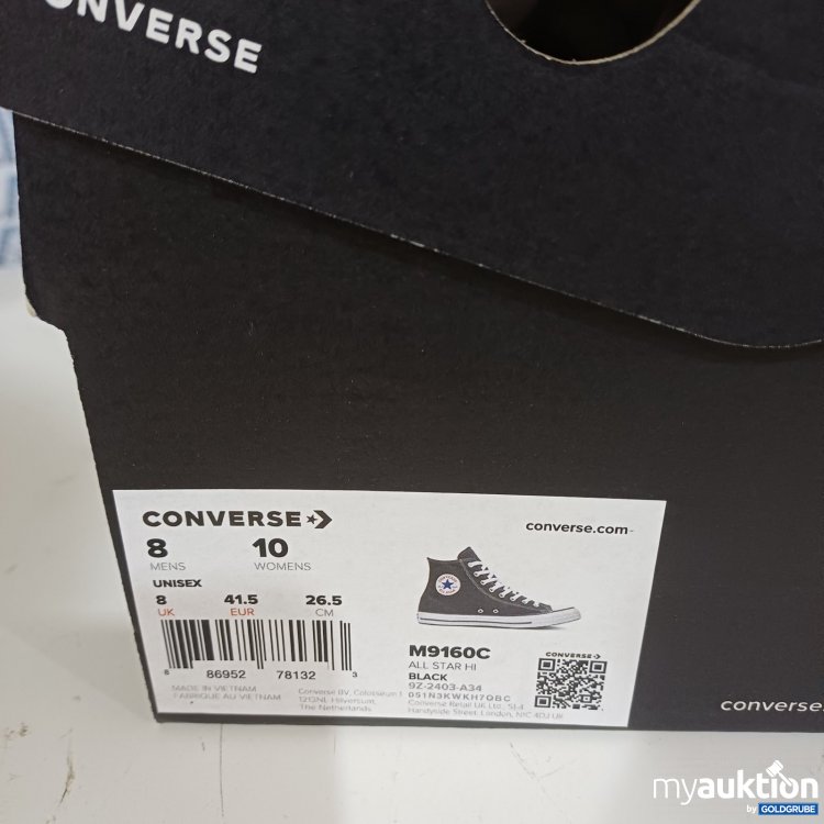 Artikel Nr. 470594 Artikel Nr. 470594: Converse All Star Hi Black Größe 41,5 EUR