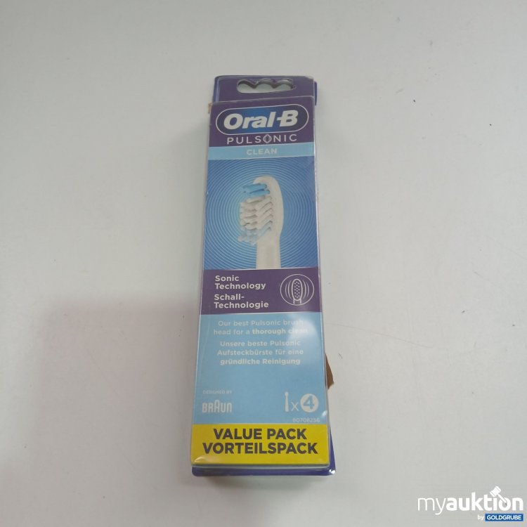 Artikel Nr. 825594 Artikel Nr. 825594: OralB Pulsonic Clean x4 Bürstenköpfe