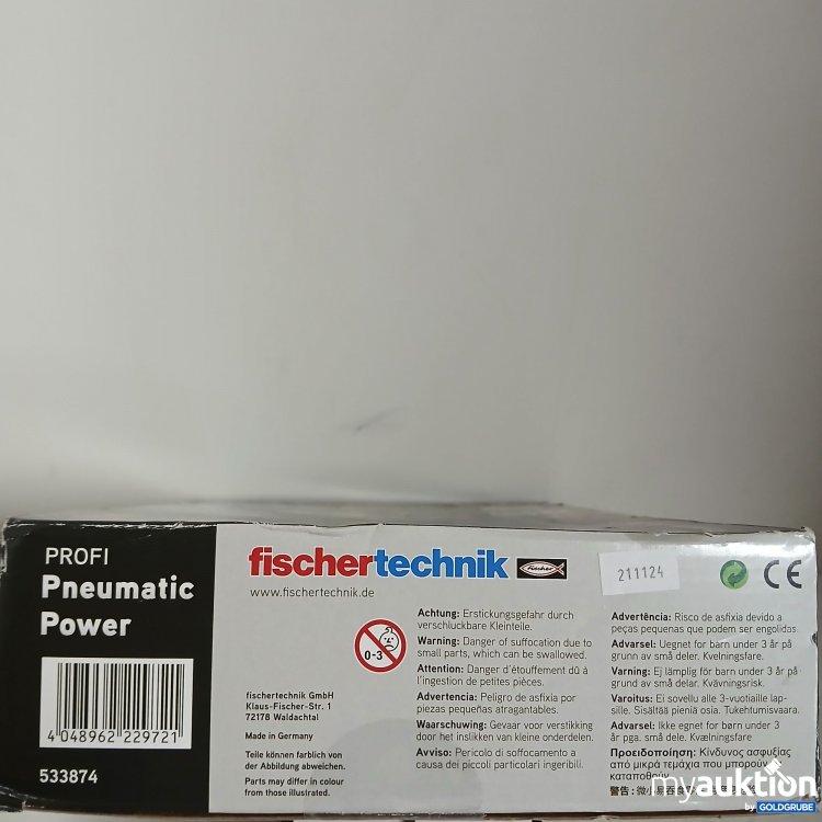 Artikel Nr. 826594 Artikel Nr. 826594: Fischer Technik Models5 210Teile
