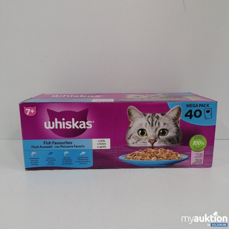 Artikel Nr. 847594: Whiskas Mega Pack Fisch Auswahl 40x85g