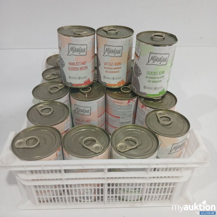Artikel Nr. 870594: Mjamjam Katzenfutter diverse Sorten 19x400g
