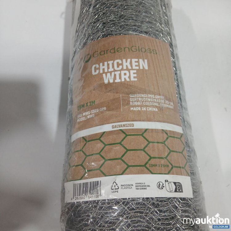 Artikel Nr. 890594 Artikel Nr. 890594: Garden Gloss Chicken Wire 25m x 1m