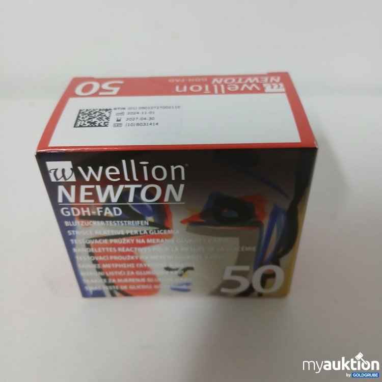 Artikel Nr. 920594: Wellion Newton GDH-FAD Blutzucker-Teststreifen 50 Stück