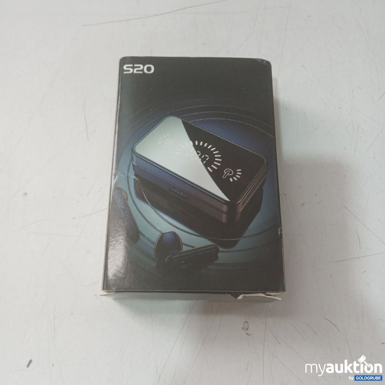 Artikel Nr. 939594 Artikel Nr. 939594: S20 True Wireless Stereo Kopfhörer Ladebox 5V