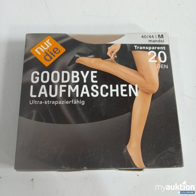 Artikel Nr. 951594: Nur die Goodbye Laufmaschen Transparent 20DEN mandel 