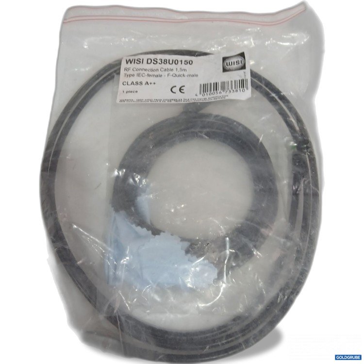Artikel Nr. 977594: Wisi RF Connection Cable 1,5m Type IEC-Female F-Quick-male 