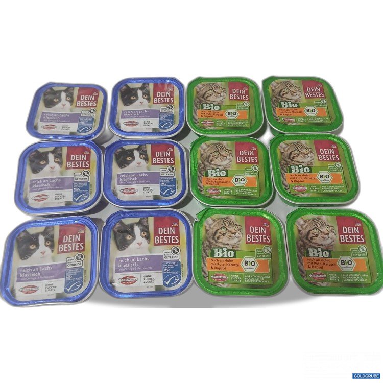 Artikel Nr. 995594 Artikel Nr. 995594: Dein Bestes Katzenfutter div. Sorten lt. Bild je 100g 12Stk