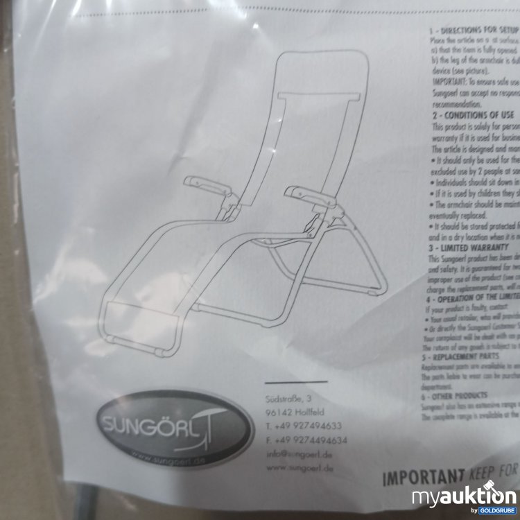 Artikel Nr. 461595 Artikel Nr. 461595: Sungörlt Badeliege Dreamliner Anthracit 490608