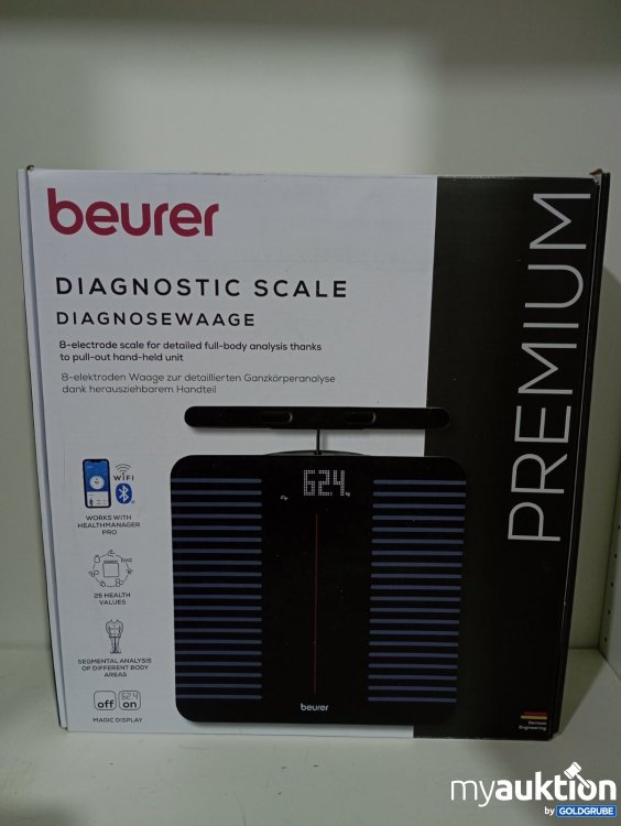 Artikel Nr. 471595 Artikel Nr. 471595: beurer Diagnostic Scale Diagnosewaage Art.-Nr. 103.79