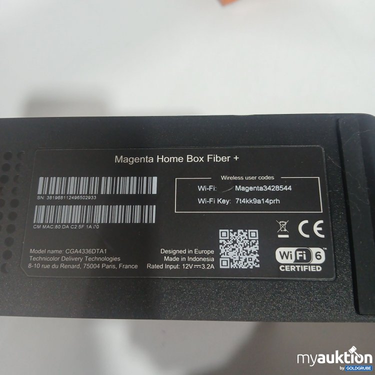 Artikel Nr. 872595: Magenta Home Box Fiber+ 