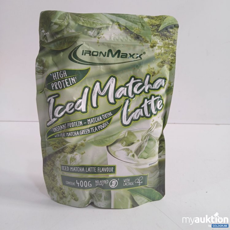 Artikel Nr. 952595 Artikel Nr. 952595: IronMaxx Iced Matcha Latte Protein 400g