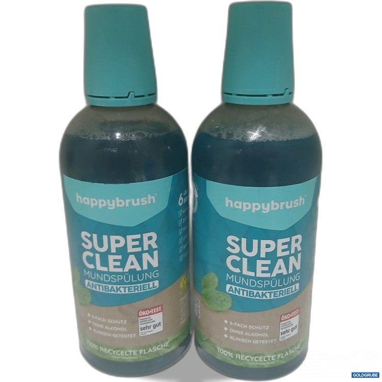 Artikel Nr. 981595 Artikel Nr. 981595: happybrush SUPER CLEAN Mundspülung antibakteriell