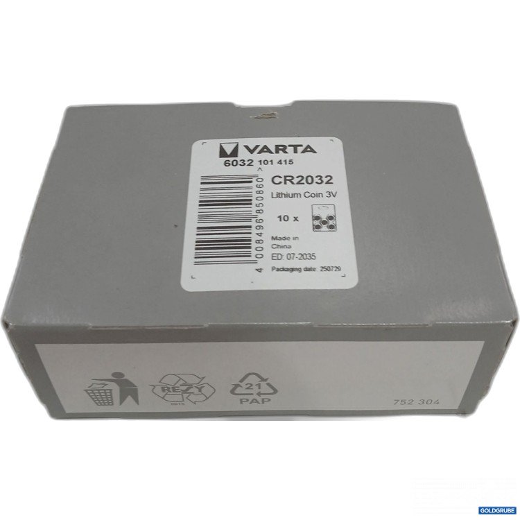 Artikel Nr. 447596 Artikel Nr. 447596: Varta lithium Coin 3V 10x Blister