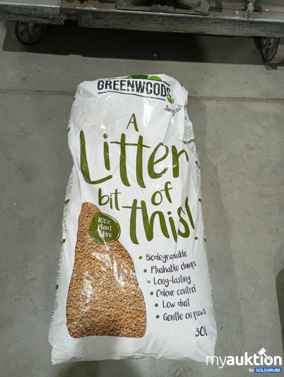 Artikel Nr. 467596: Greenwoods Katzenstreu 30 l