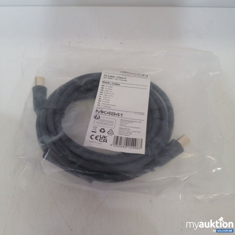 Artikel Nr. 672596 Artikel Nr. 672596: DeleyCON TV Kabel 3m