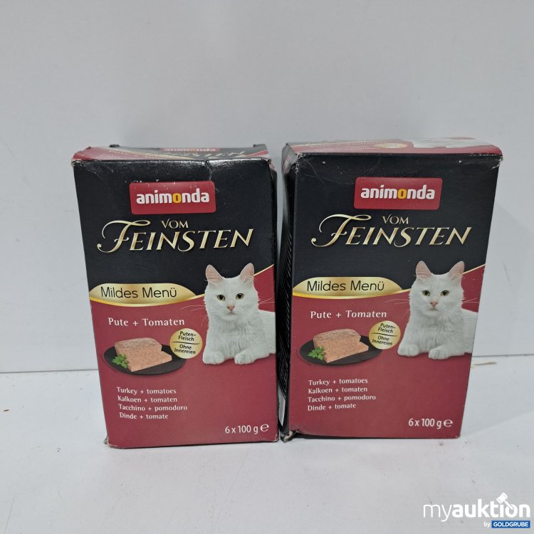 Artikel Nr. 818596 Artikel Nr. 818596: Animonda vom Feinsten Pute/Tomate 2x6x100g