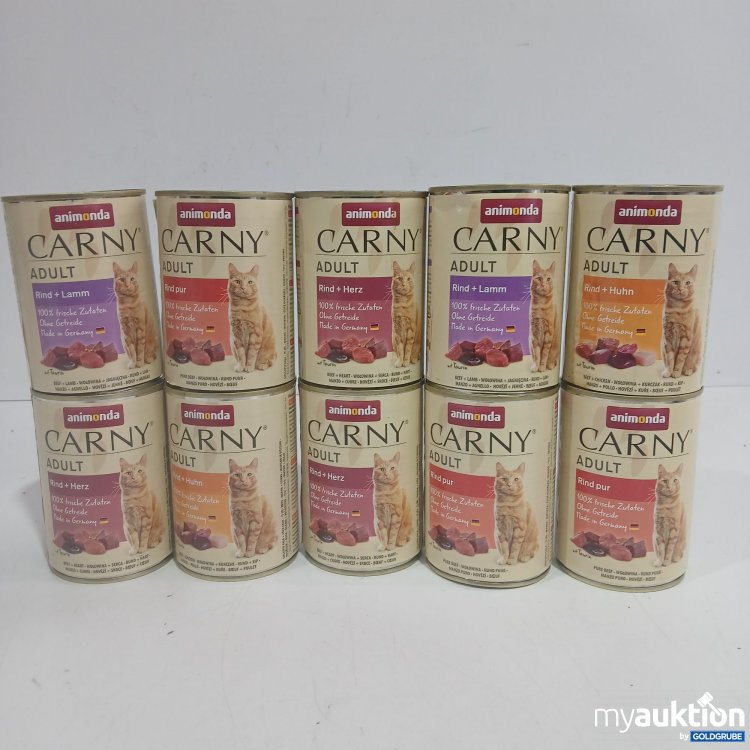 Artikel Nr. 870596 Artikel Nr. 870596: Animonda Carny Adult Katzenfutter diverse Sorten 10x400g