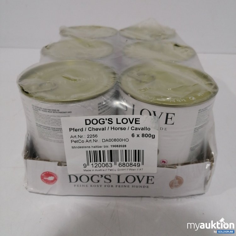 Artikel Nr. 888596: Dogs Love Pferd 6x800g