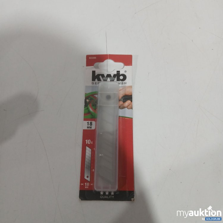 Artikel Nr. 898596: Kwb 18mm Cutter Klingen 10 Stück