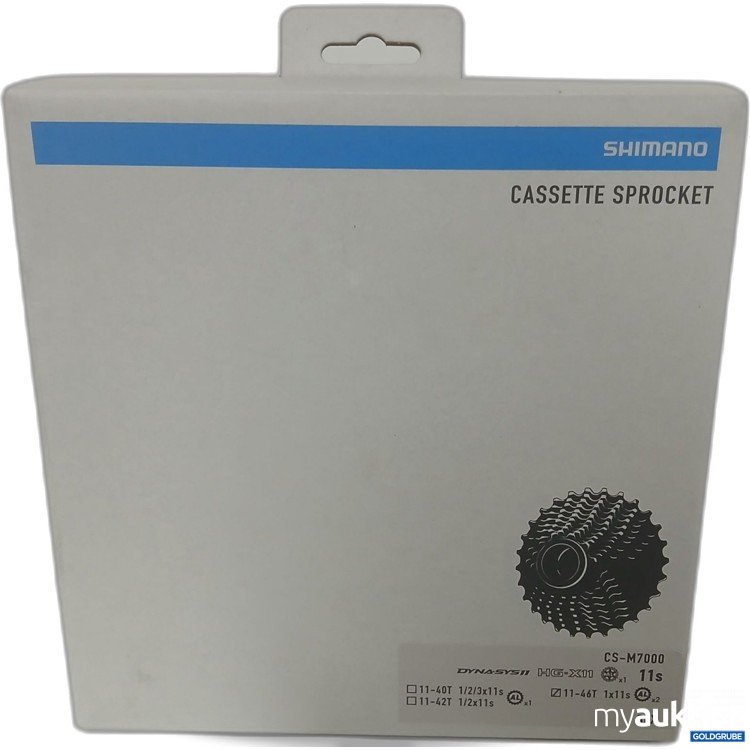 Artikel Nr. 917596 Artikel Nr. 917596: Shimano Cassette Sprocket CS-M7000 HG-X11 11s 11-46T
