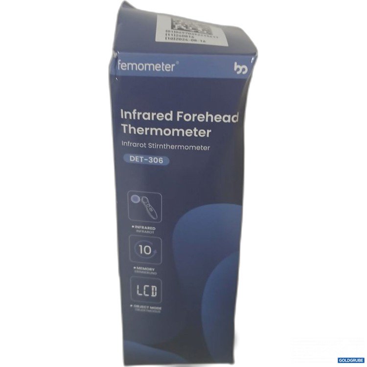 Artikel Nr. 918596 Artikel Nr. 918596: fermometer Infrared Forehead Thermometer DET-306