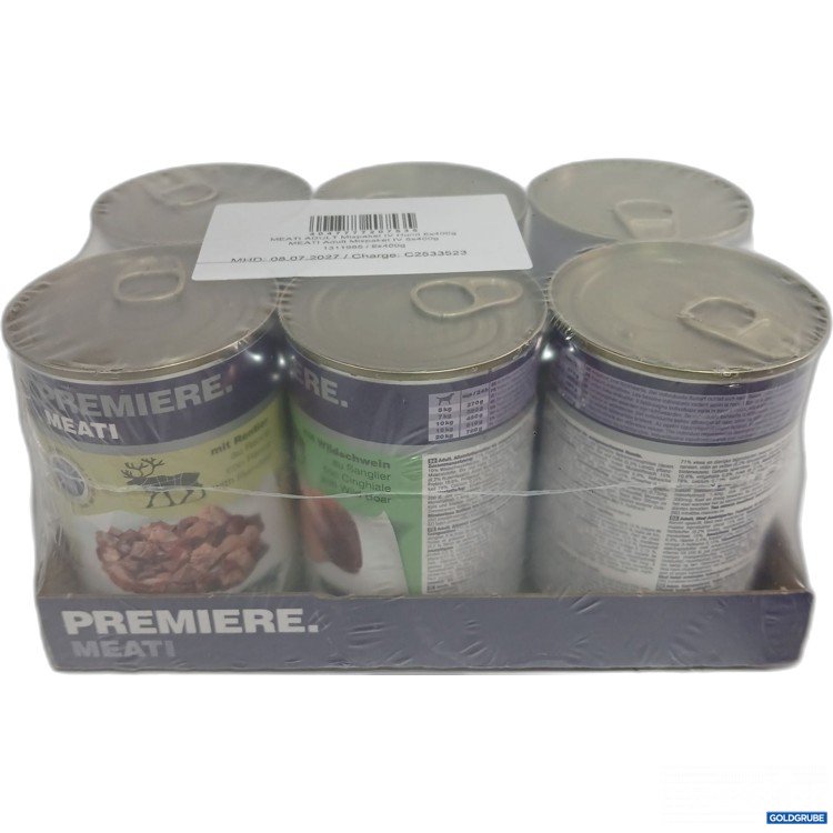 Artikel Nr. 986596: Premiere Meati Hundefutter Mixpaket IV 6x400g 