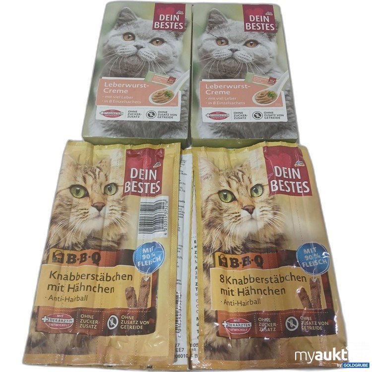 Artikel Nr. 995596: Dein Bestes diverse Katzensnacks lt. Bild