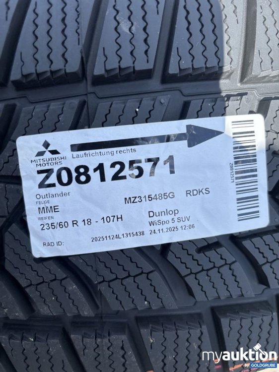 Artikel Nr. 444597 Artikel Nr. 444597: Mitsubishi Dunlop Winter Sport 5 235/60 R18 107H