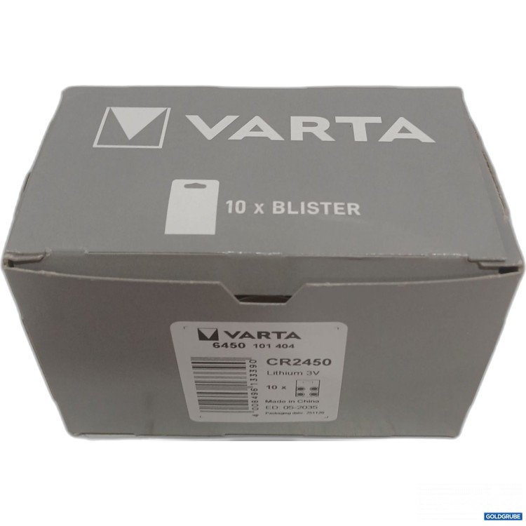 Artikel Nr. 447597 Artikel Nr. 447597: Varta CR2450 lithium 3V 10x Blister