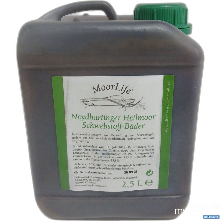 Artikel Nr. 460597 Artikel Nr. 460597: MoorLife Neydhartinger Heilmoor Schwebstoff-Bäder 2,5L