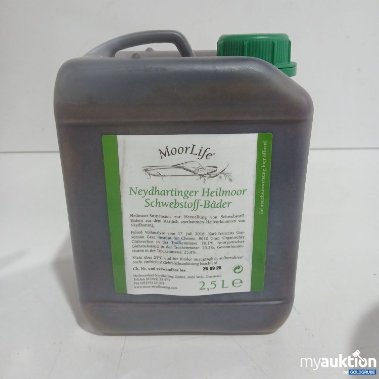 Artikel Nr. 460597 Artikel Nr. 460597: MoorLife Neydhartinger Heilmoor Schwebstoff-Bäder 2,5L