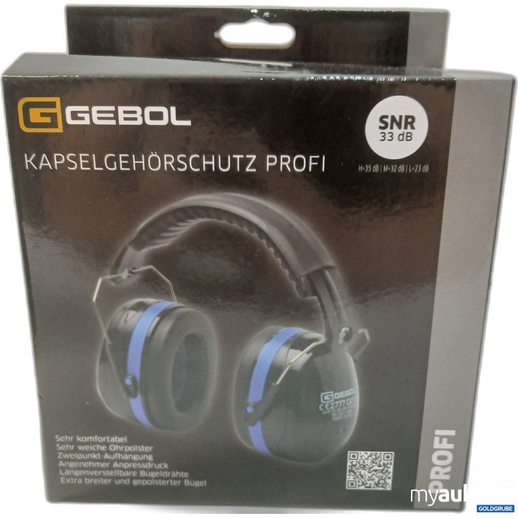 Artikel Nr. 524597 Artikel Nr. 524597: Gebol Kapselgehörschutz Profi