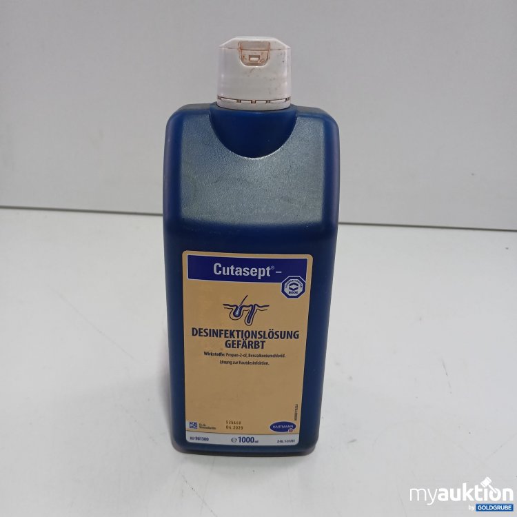 Artikel Nr. 802597 Artikel Nr. 802597: Cutasept Desinfektionslösung Gefärbt 1000ml