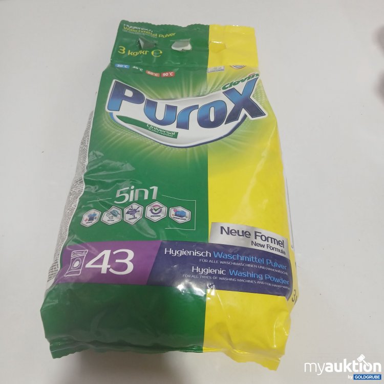 Artikel Nr. 845597 Artikel Nr. 845597: Purox Universal Waschmittel Pulver 3kg