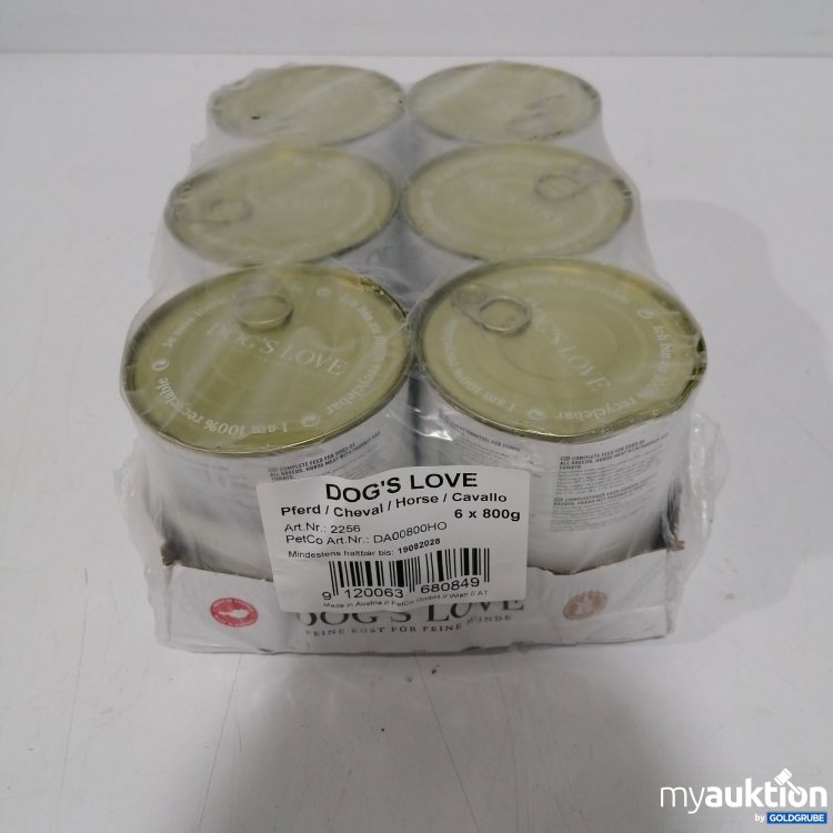Artikel Nr. 888597: Dogs Love Pferd 6x800g