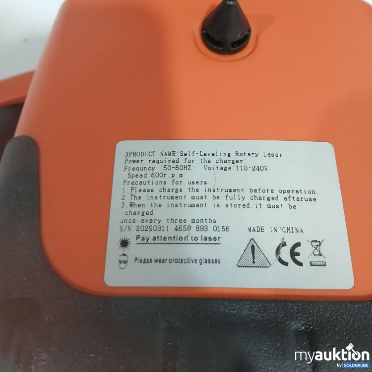 Artikel Nr. 903597: Vevor Self Leveling Rotary Laser 