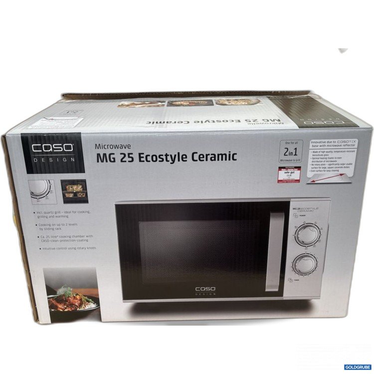 Artikel Nr. 921597: CASO DESIGN MG 25 Ecostyle Ceramic Mikrowelle und Grill