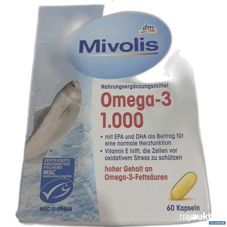 Artikel Nr. 960597: Mivolis Omega-3 1.000 60Kapseln 